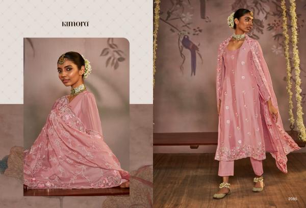 Kimora Dilbara Ocassional organza Designer Salwar Suit Collection